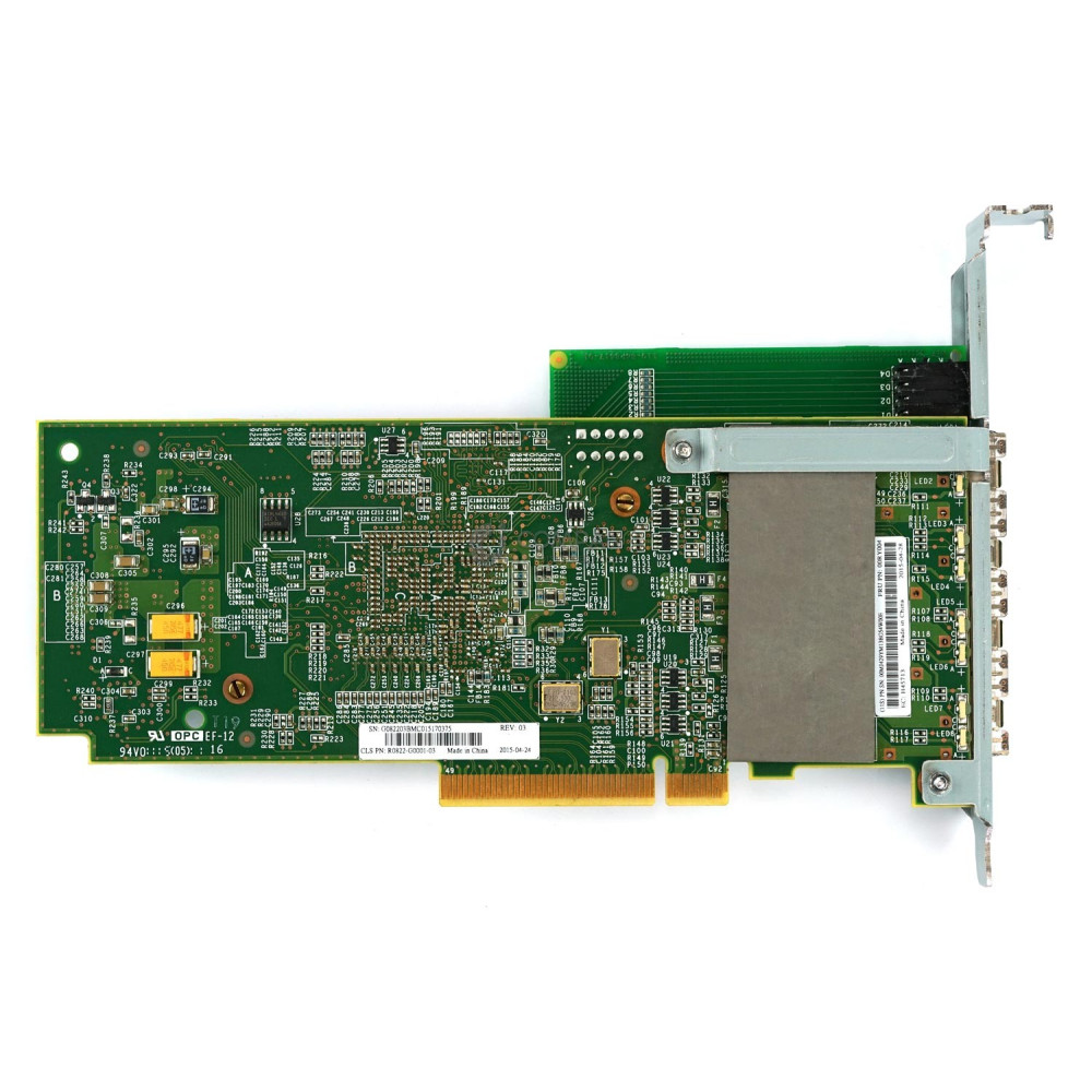 00RY004 IBM QUAD PORT 16GB SFP+ FIBRE CHANNEL HOST BUS ADAPTER